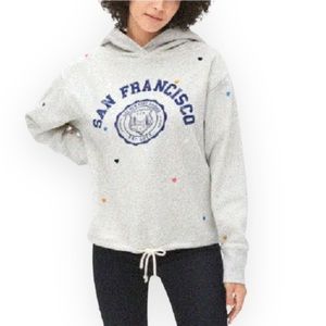 Gap San Francisco Hoodie Grey Sweatshirt Women XS